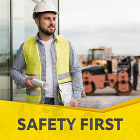 PeerBasics safety vest mesh fabric highlights lightweight breathable design
