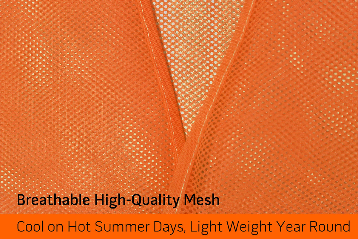 PeerBasics safety vest unisex fit demonstrates versatile wear for everyone.