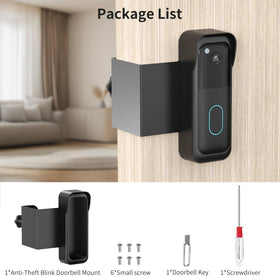 PEF Blink Mount doorbell camera not included shown in image