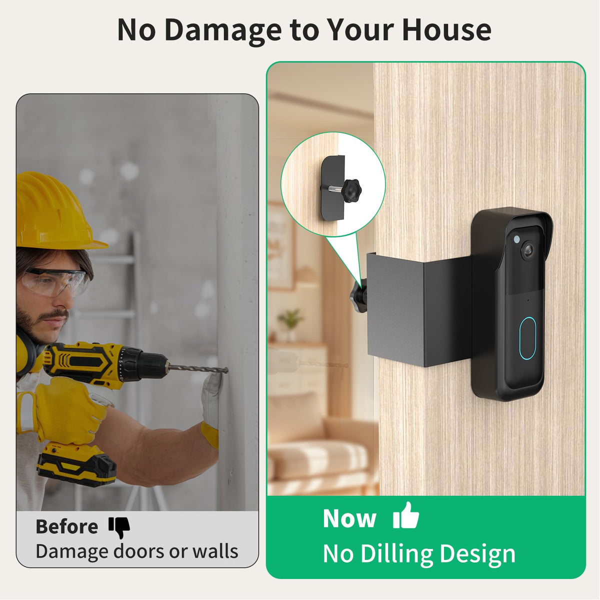 PEF Blink Weatherproof housing shields the camera from rain, sun, and dust