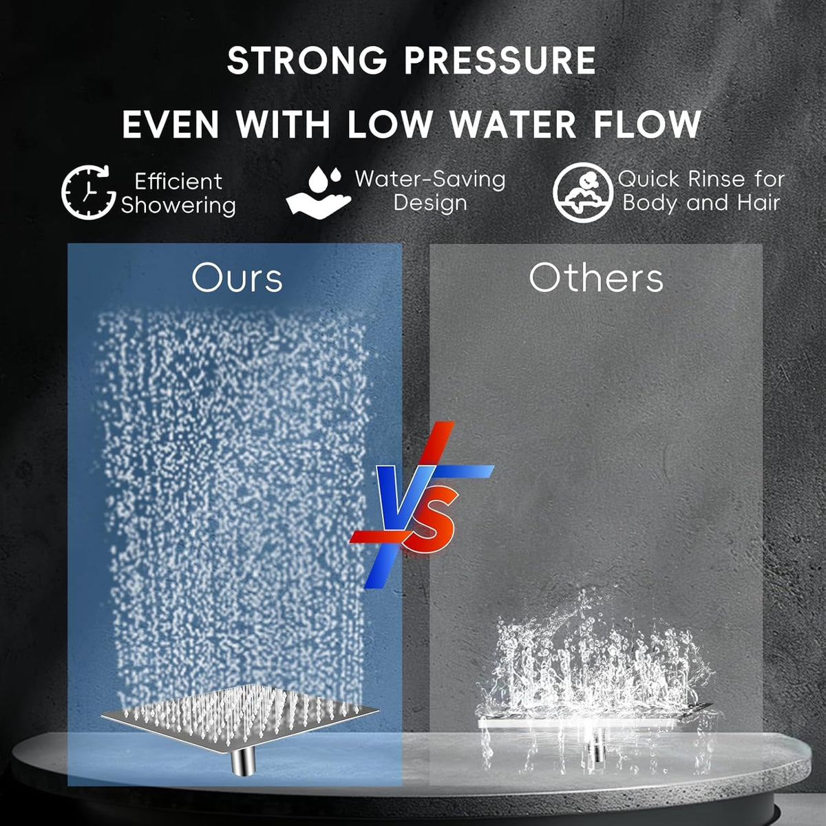 Peicuai Plus handheld shower with five modes for customization.