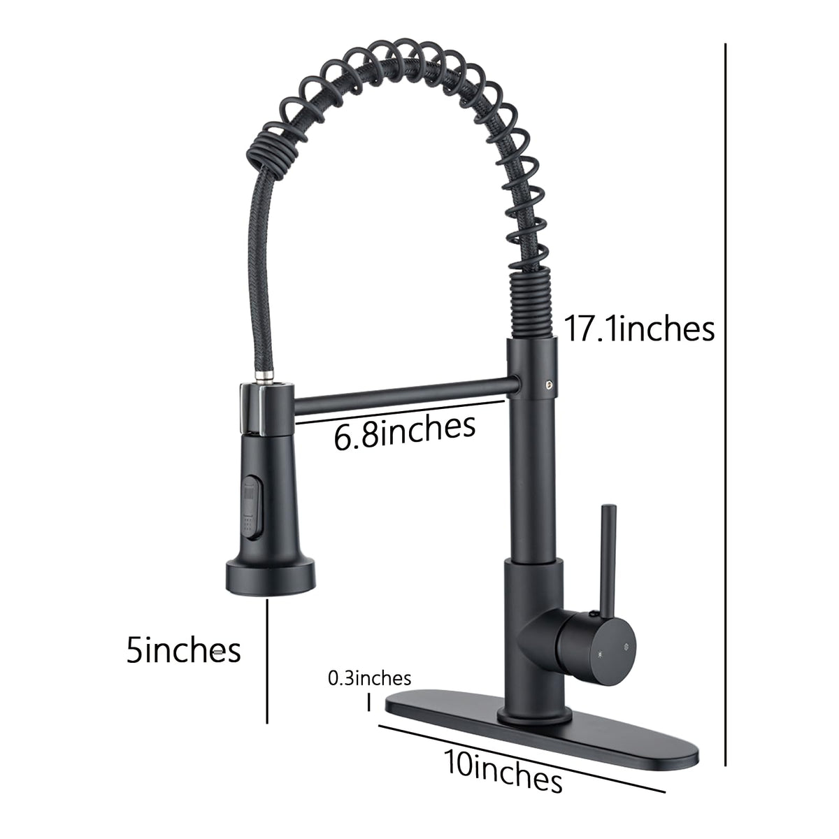 versatile peicuai-plus faucet suited for RV, farmhouse, and bar setups
