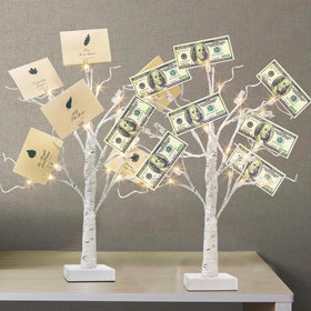 PEIDUO money tree 22-inch lighted display for elegant gift setup
