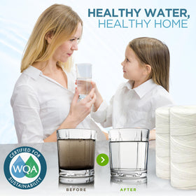 Pelican Water PC40 4-pack under-sink installation view for easy replacement