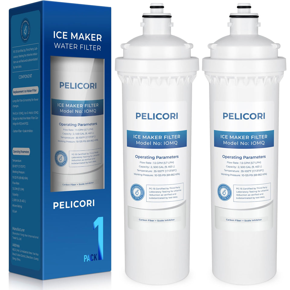 PeliCori IOMQ two-pack box front for IFQ compatibility and easy setup.