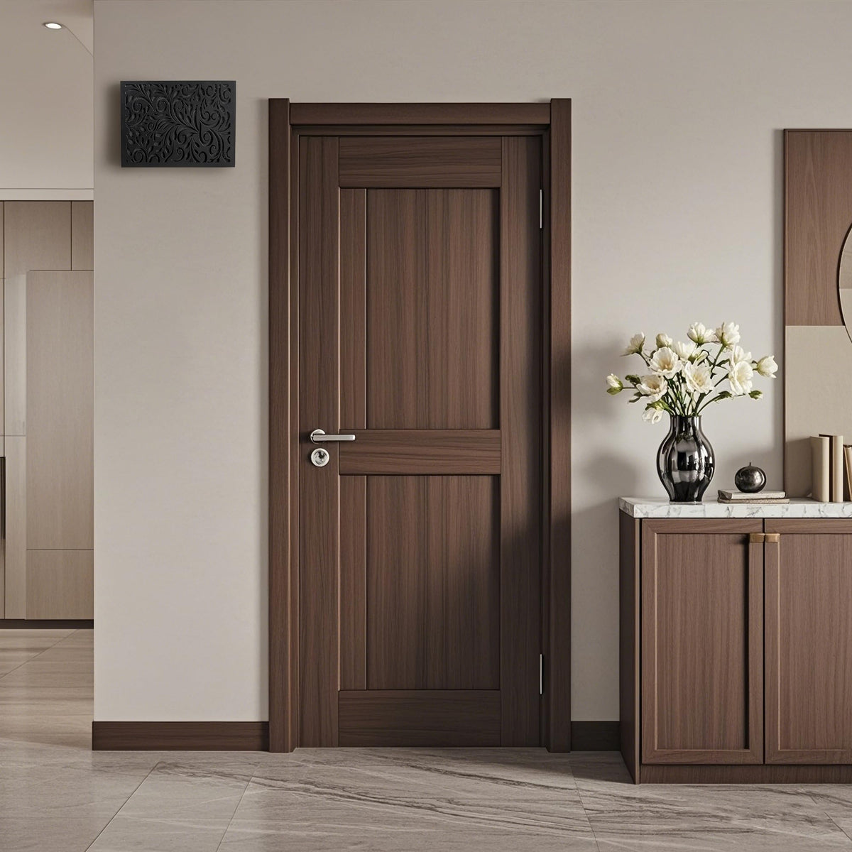 PELSSEL compact 4h-3w-2-5d dimensions maintain a sleek entryway.