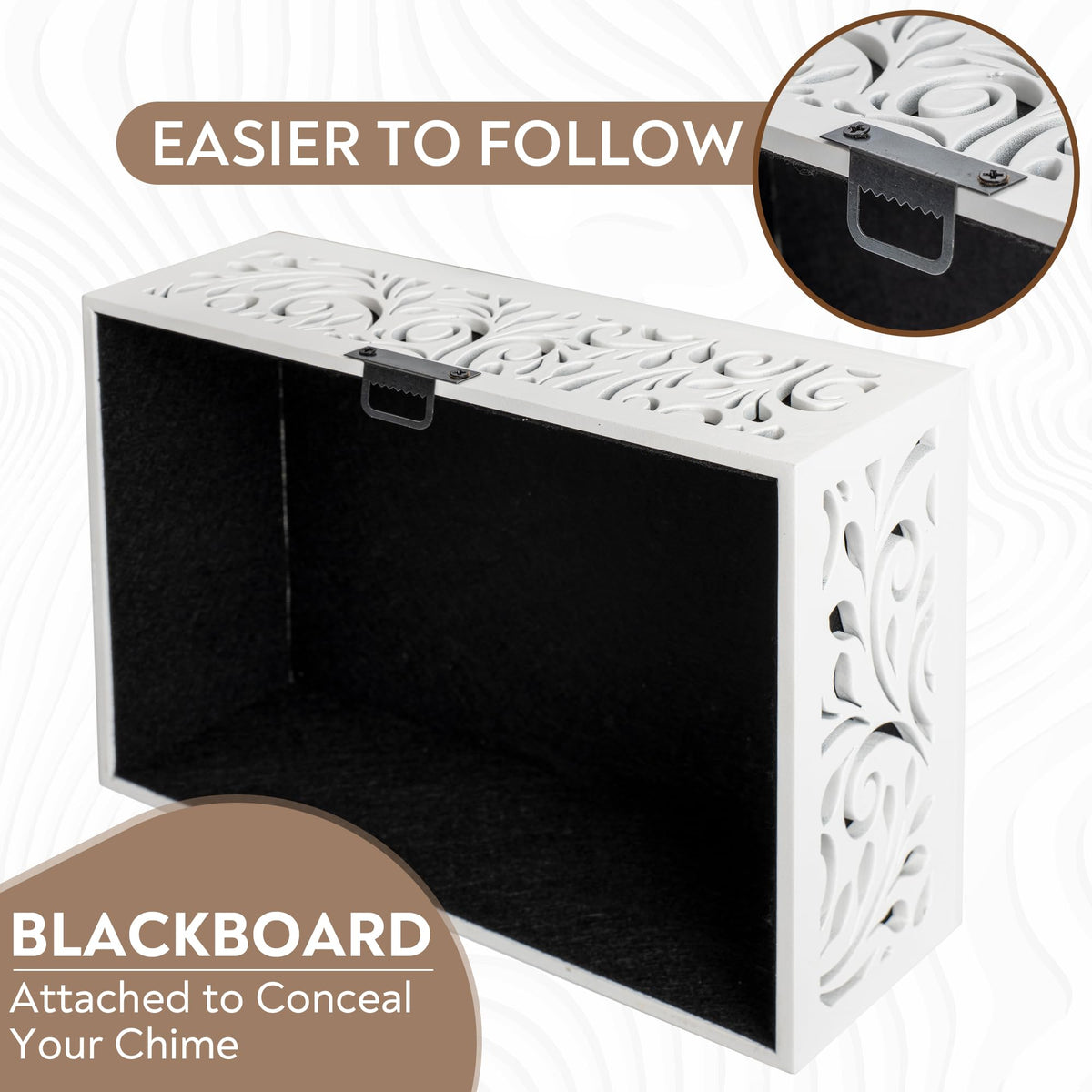 Compact PELSSEL cover with dimensions 4x3x2.5 inches for a discreet profile.