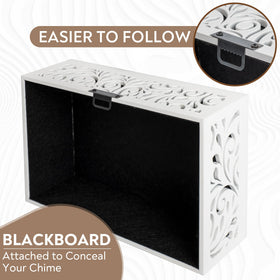 Compact PELSSEL cover with dimensions 4x3x2.5 inches for a discreet profile.