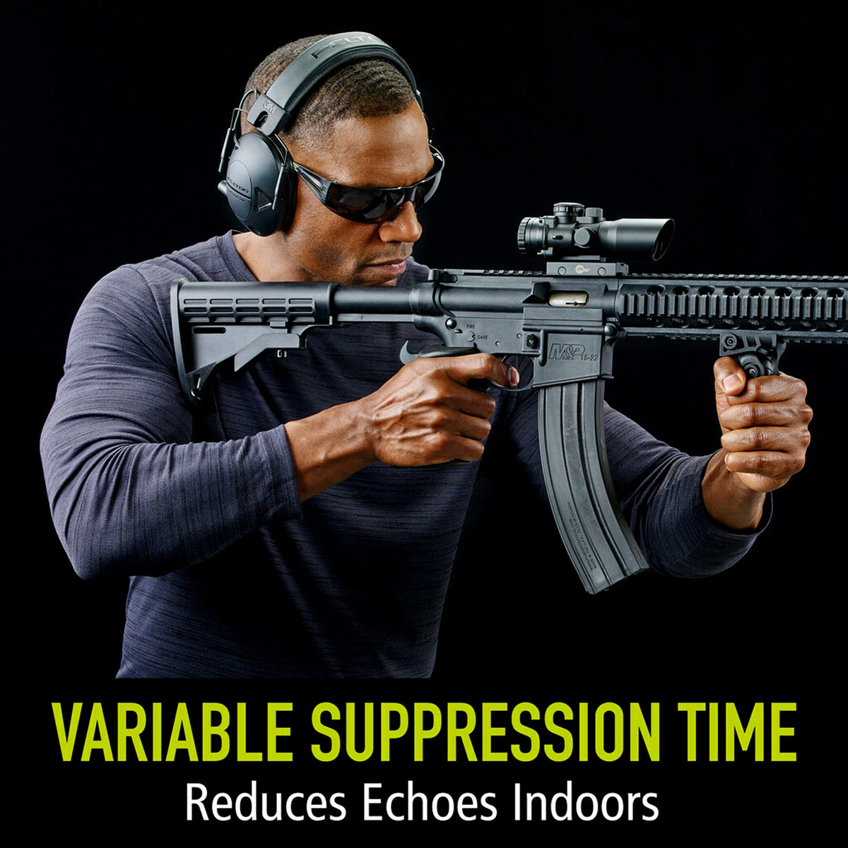 Peltor Sport Tactical 100 adaptive frequency response clarifies ambient sounds.