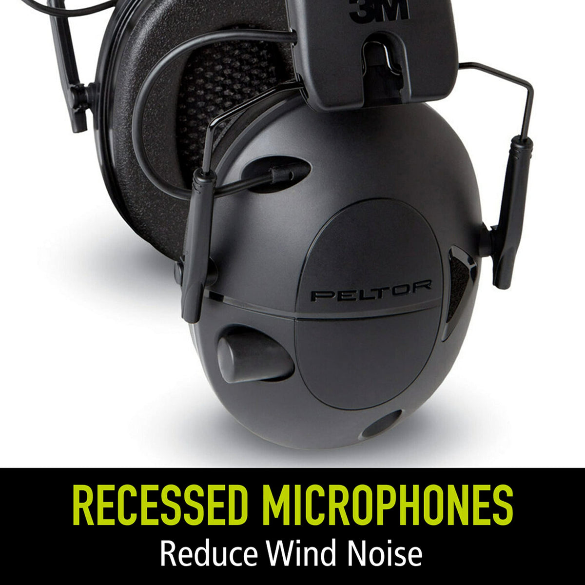 Peltor Sport Tactical 100 22 dB NRR provides reliable hearing protection.