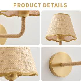 Penaciny two included rechargeable bulbs highlight energy-efficient ambiance.