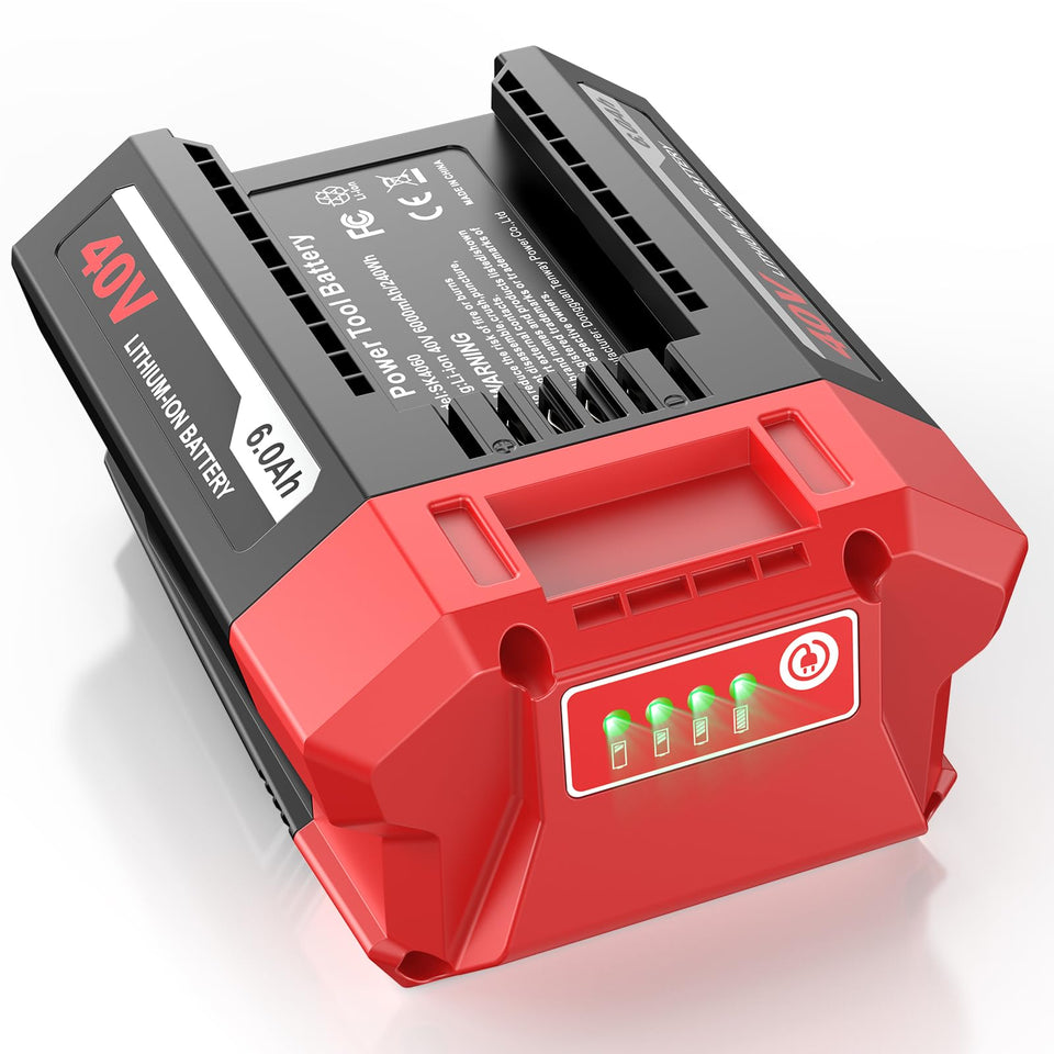 PENGJBATTER 40V battery front view for SKIL tools with extended runtime