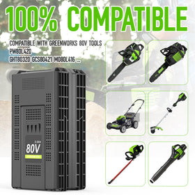 PengJBatter 80V battery cooling vents maintain performance during use
