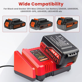 PENGJBATTER L2AFC compatible with LBXR20 and LBX4020 batteries.