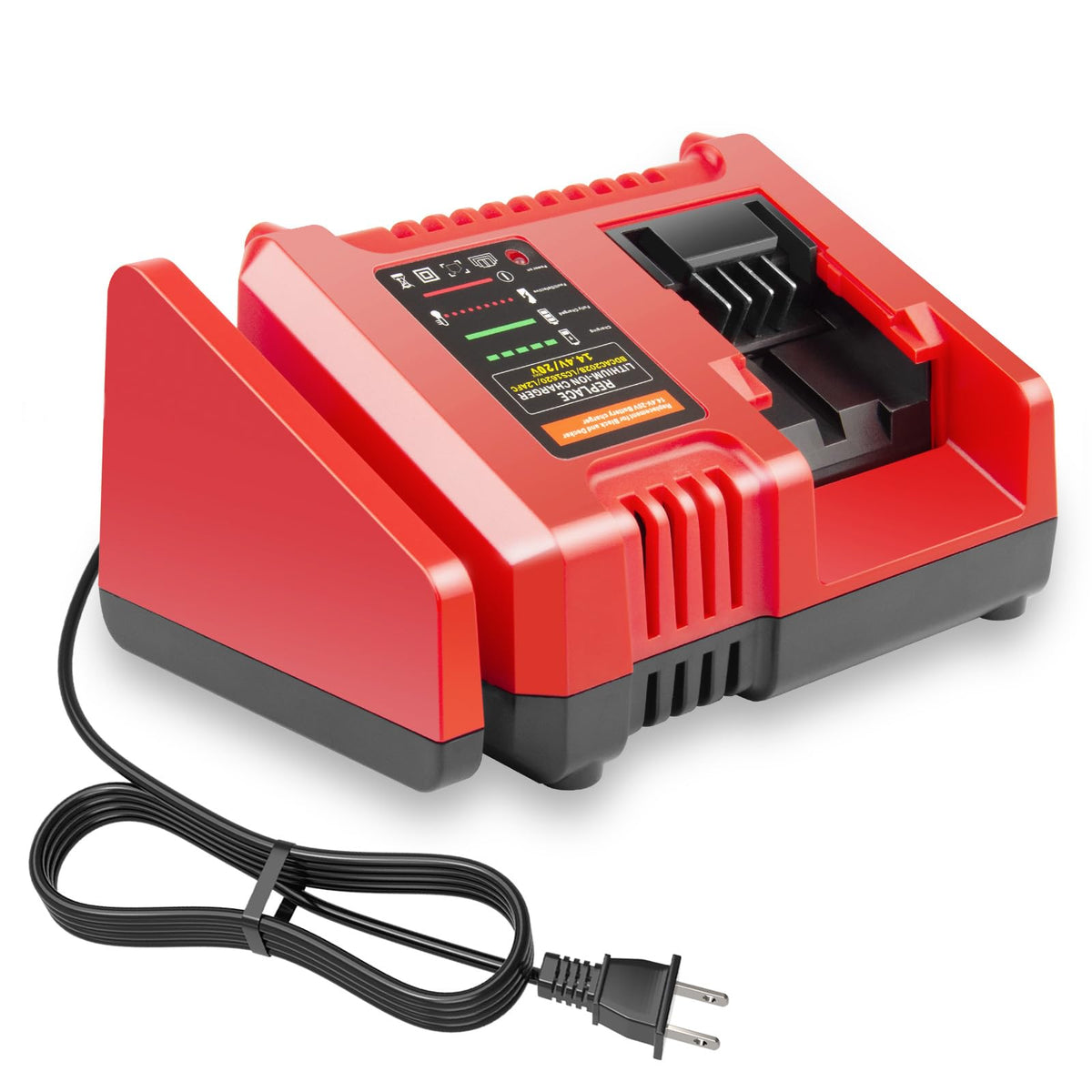 PENGJBATTER L2AFC 20V charger front view for quick battery readiness.