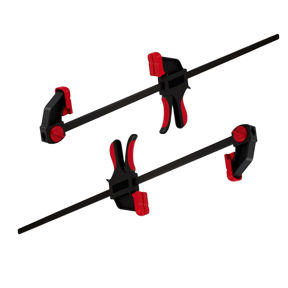 PENGZHAN 24-inch bar clamp pair providing strong grip for woodworking projects
