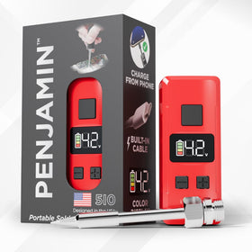 Penjamin mini soldering iron adjustable voltage from 1.5 to 4.2 volts for versatility.