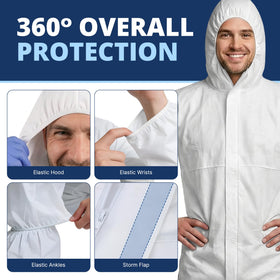 Pentagon Safety Equipment front zipper with flaps for secure closure.