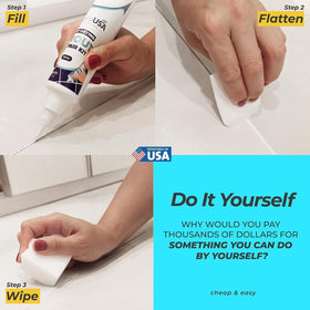 PentaUSA grout repair scraper tool for smoothing new grout