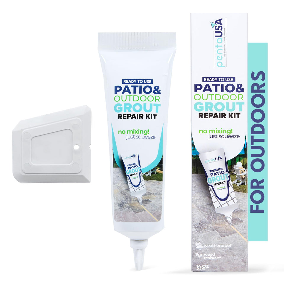 PentaUSA Outdoor Grout tube ready to use for fast patio and driveway joints.