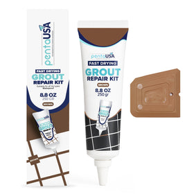PentaUSA tile grout repair tube front view for easy DIY filling