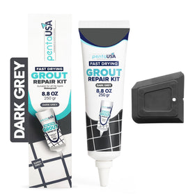 PentaUSA Tile Grout Repair Tube shown for easy, mess-free restoration in bathrooms and showers.