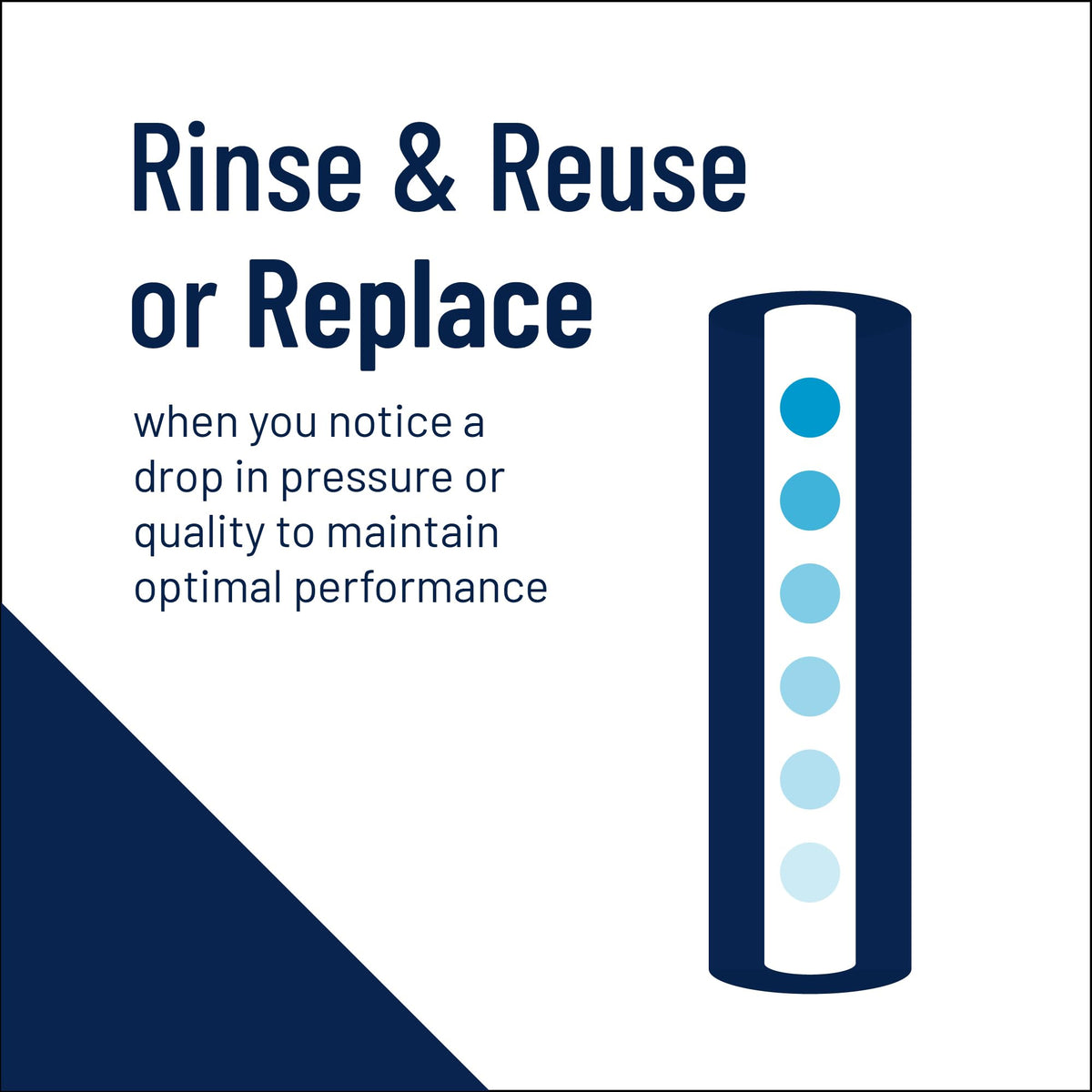 Pentek R50-BB removes dirt and silt to protect appliances and plumbing.