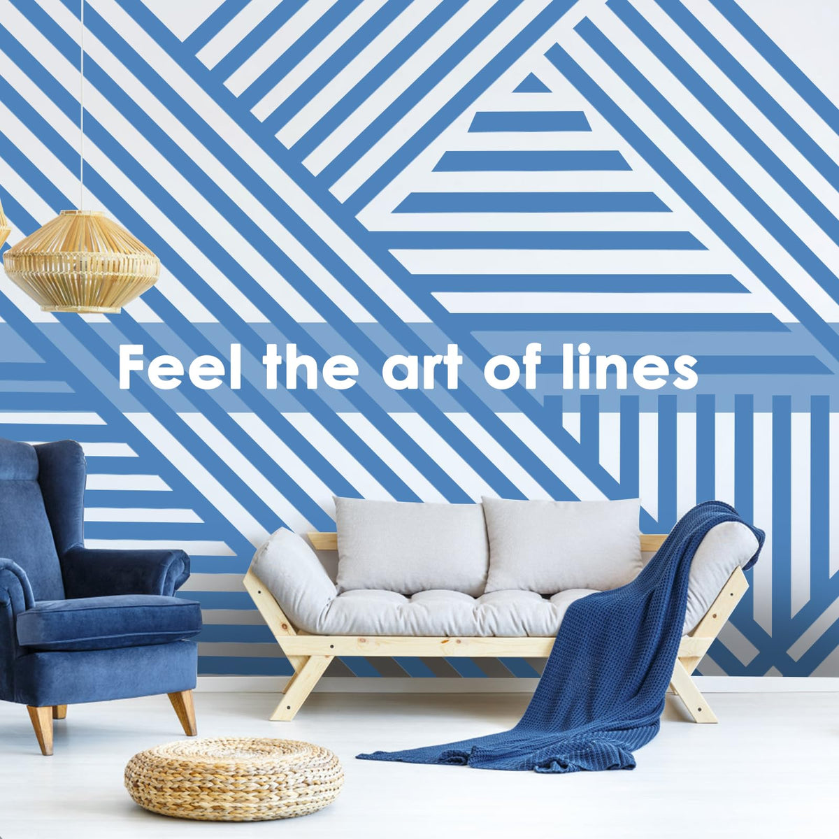 Peoin blue painters tape is versatile for labeling, crafts, and renovations.