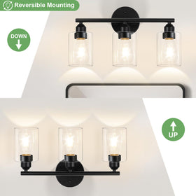 Percantis vanity lighting ideal for makeup and grooming routines.