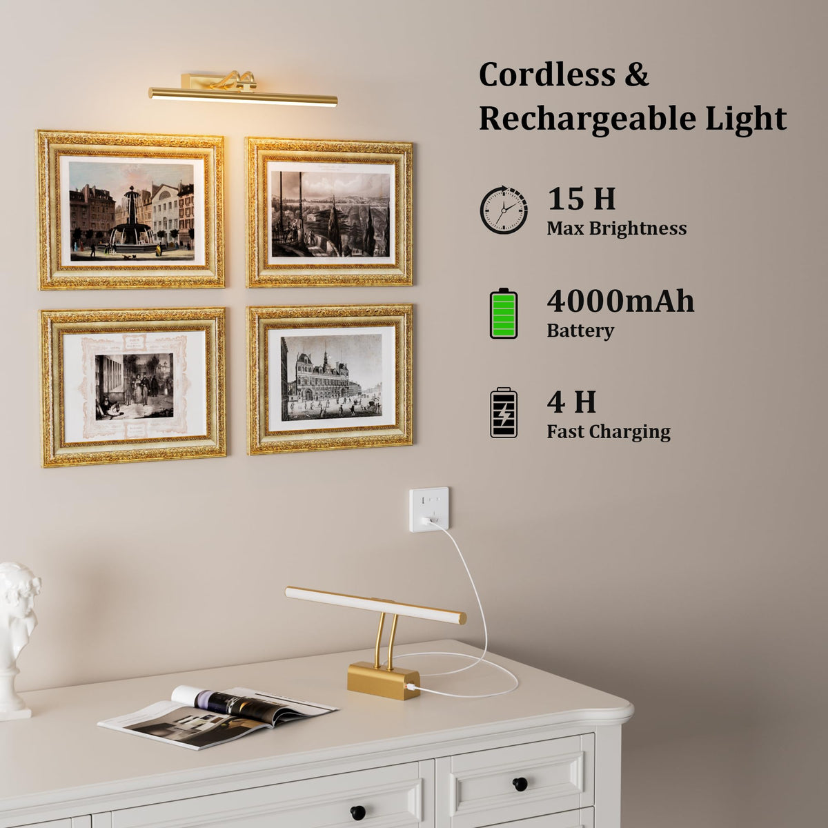 Percantis remote control for art light adjusting brightness