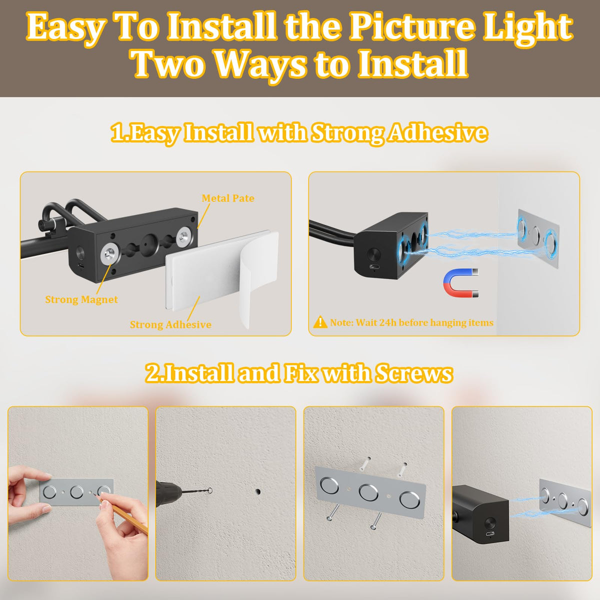 Percantis remote-controlled wall light ideal for hallways, bedrooms, and display walls.