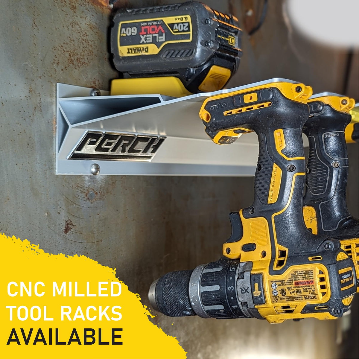 PERCH 9-pack tool organizer for Milwaukee M18 keeps tools visible and ready.