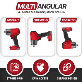 PERCH Milwaukee M18 bit holder secures bits for fast project setups.