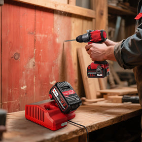 PercooAir backup battery and charger reduces downtime on projects.