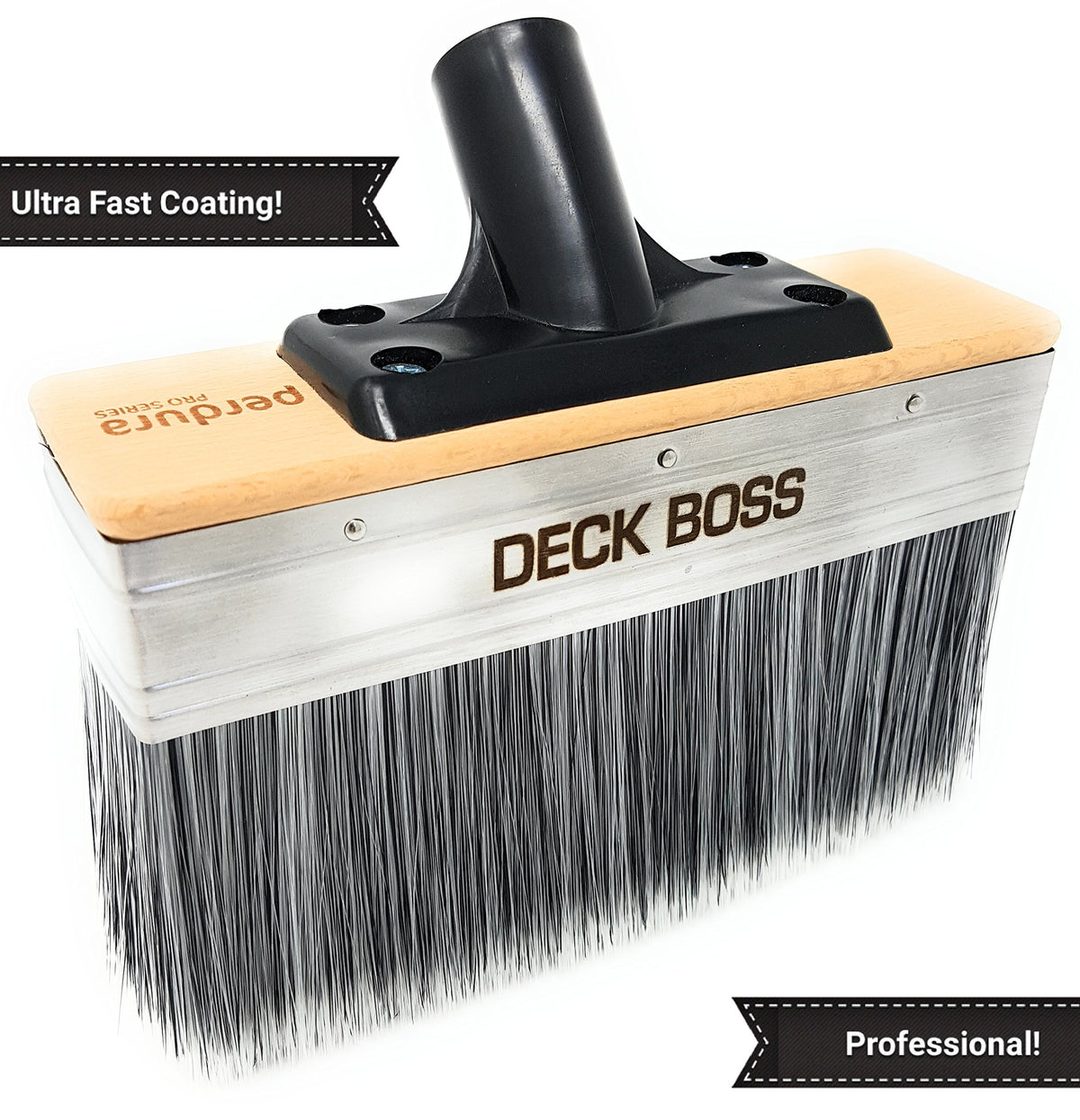 Designed for wood, concrete, composite, fences and floors