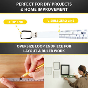 Perfect Pi DCT120 magnetic retractable tape for metal surfaces