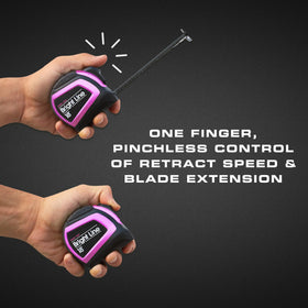 Perfect Measuring Tape 18-foot length with inch fractions for precise measurements