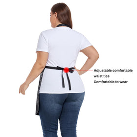 PERFEHAIR adjustable neck strap and waist ties for a customizable fit
