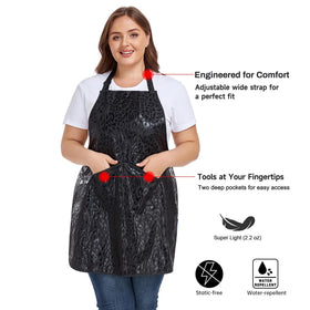PERFEHAIR apron front pockets for tools during client sessions