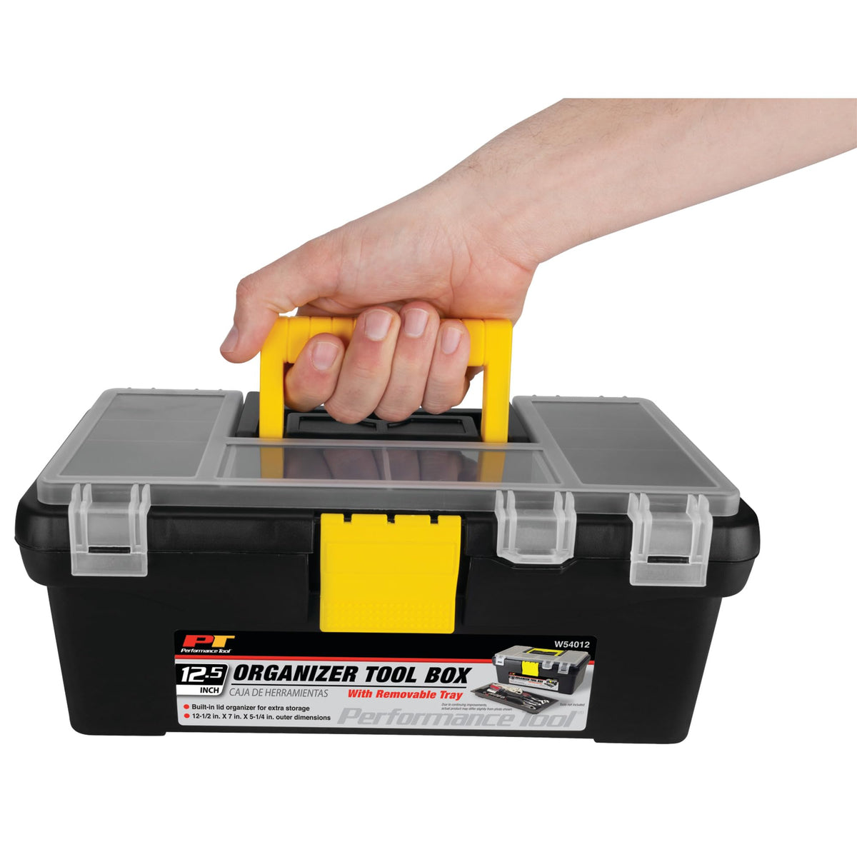 Performance Tool W54012 on-site portability keeps tools organized.