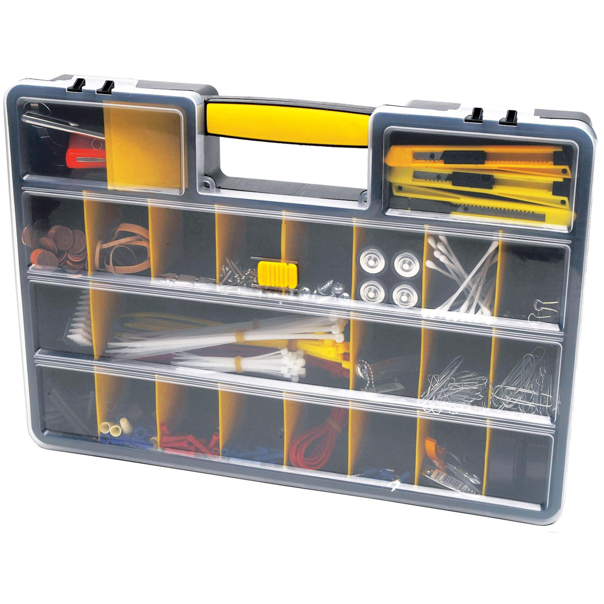 Performance Tool W54037 heavy-duty handle enables easy transport.