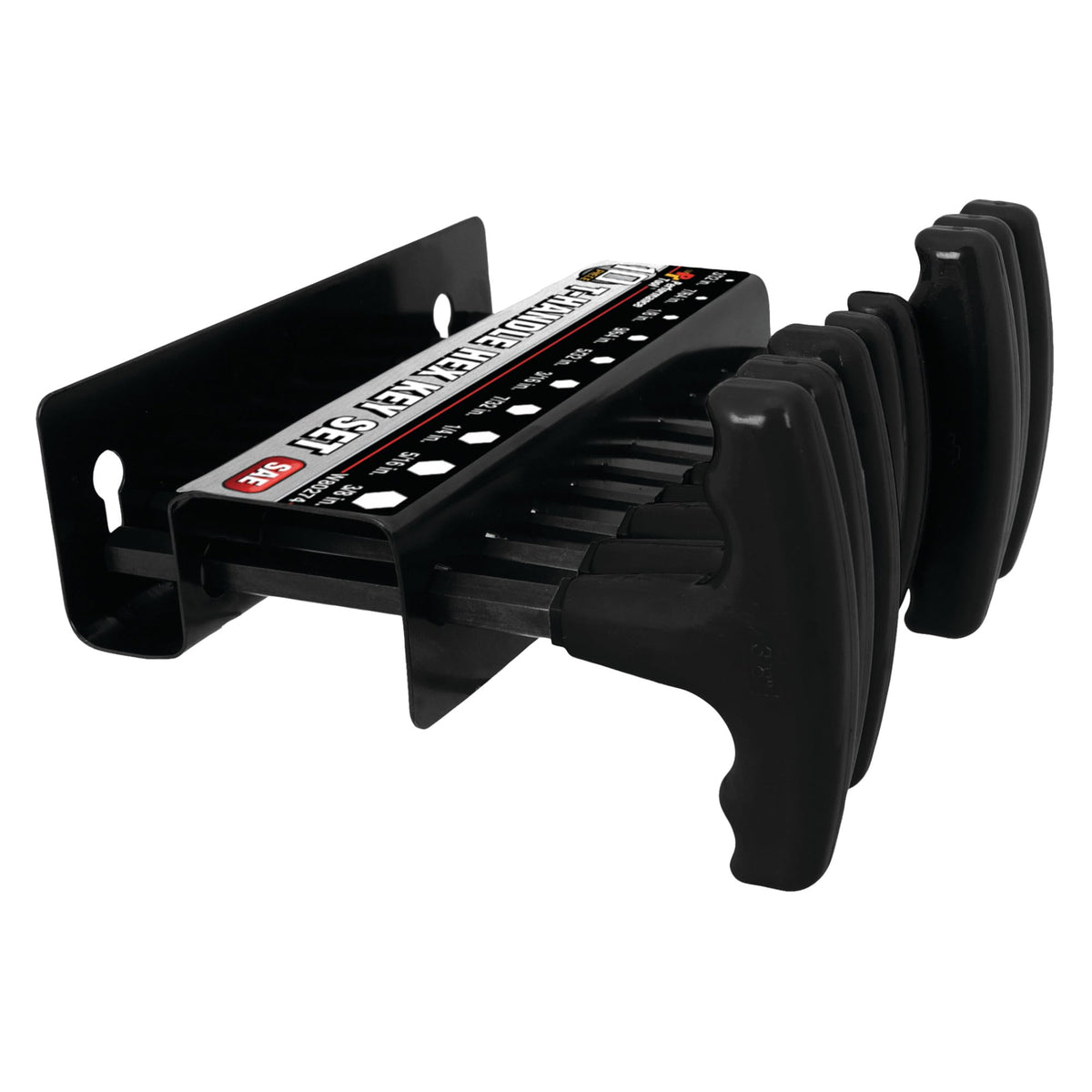 Ergonomic plastic grips on Performance Tool W80274 improve comfort and control