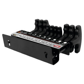10-piece SAE T-handle set covers sizes from 3/32 in to 3/8 in