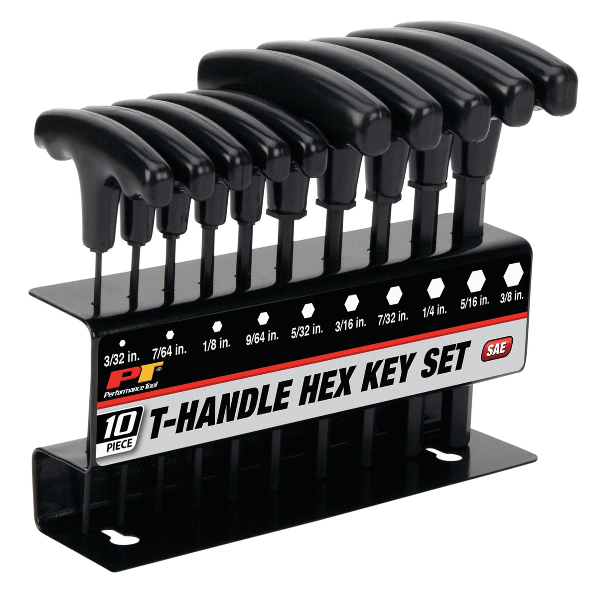 Performance Tool W80274 set with long-arm hex wrenches for versatile automotive tasks