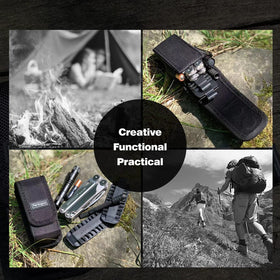 Perilogics Magnetic Tool Sheath with Wave/Charge demonstrates 4-4.5 inch compatibility.