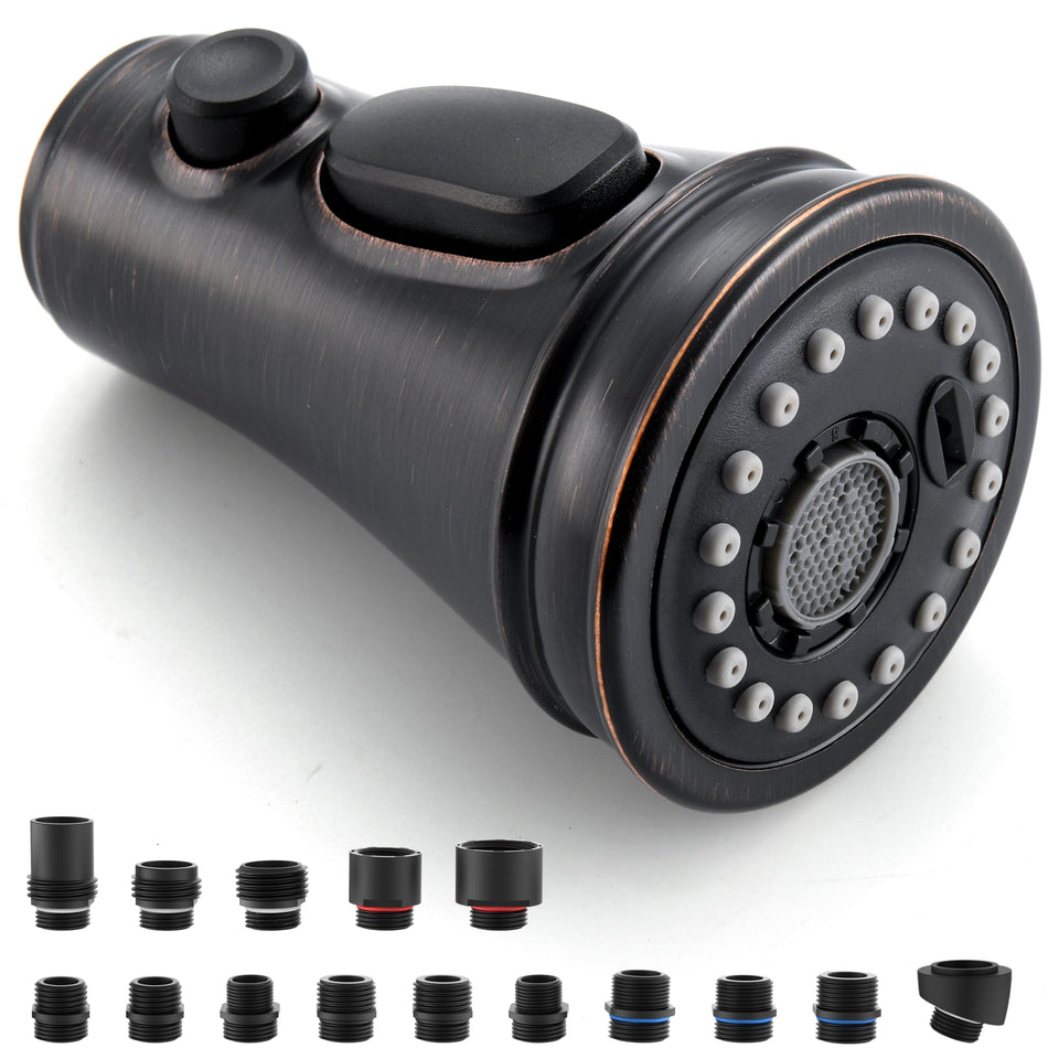 PerPaiMe kitchen spray head front view showing compact design