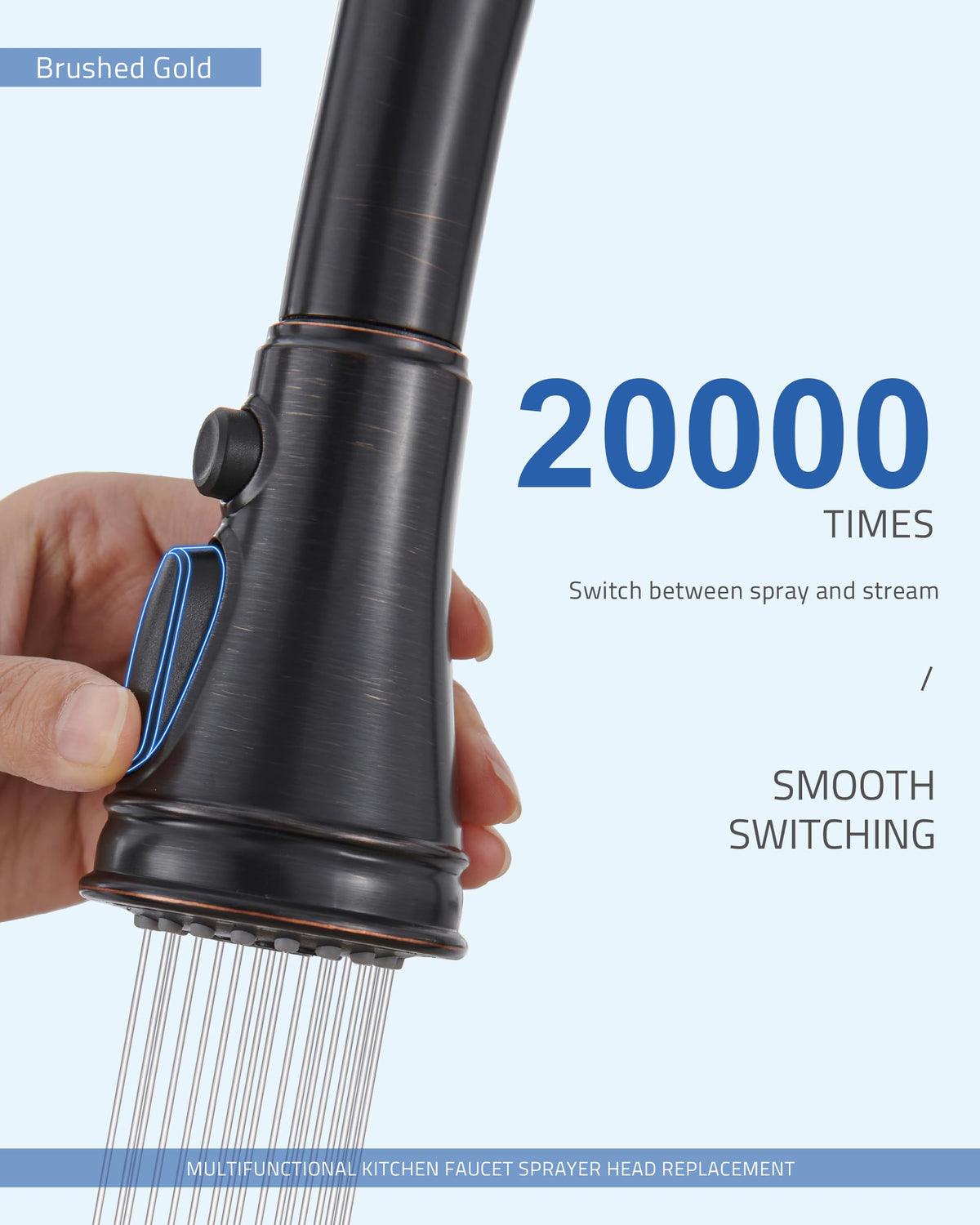 PerPaiMe removable and washable aerator for easy cleaning