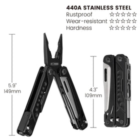 PERWIN 20in1 knife blade for precise cutting tasks in the field.