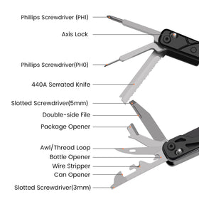 PERWIN 20in1 scissors ideal for quick trimming anywhere.