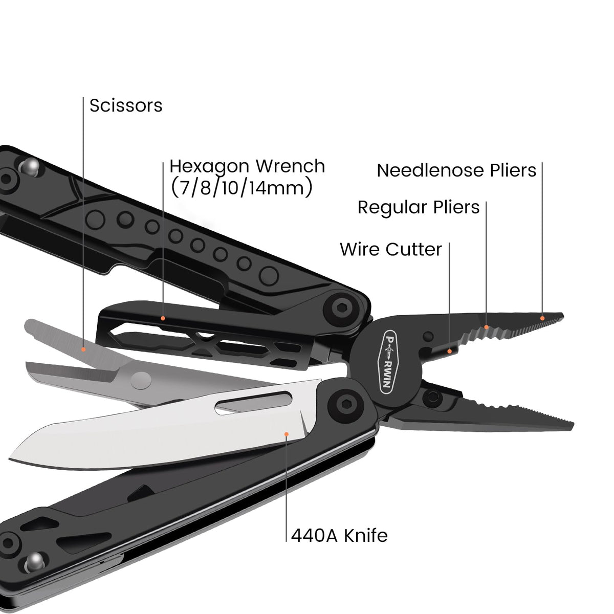 PERWIN 20in1 screwdrivers deliver reliable torque for quick fixes.